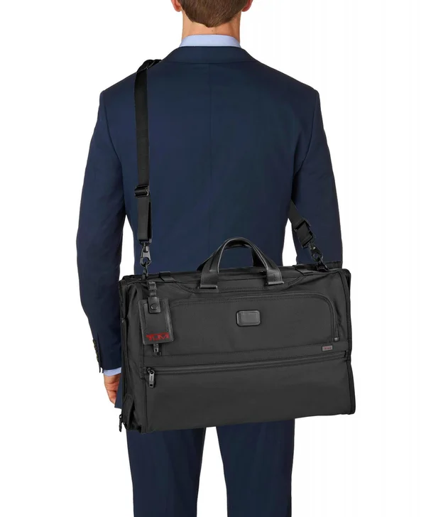 Tumi - Alpha 2 - Tri-Fold Carry-On Garment Bag - Black