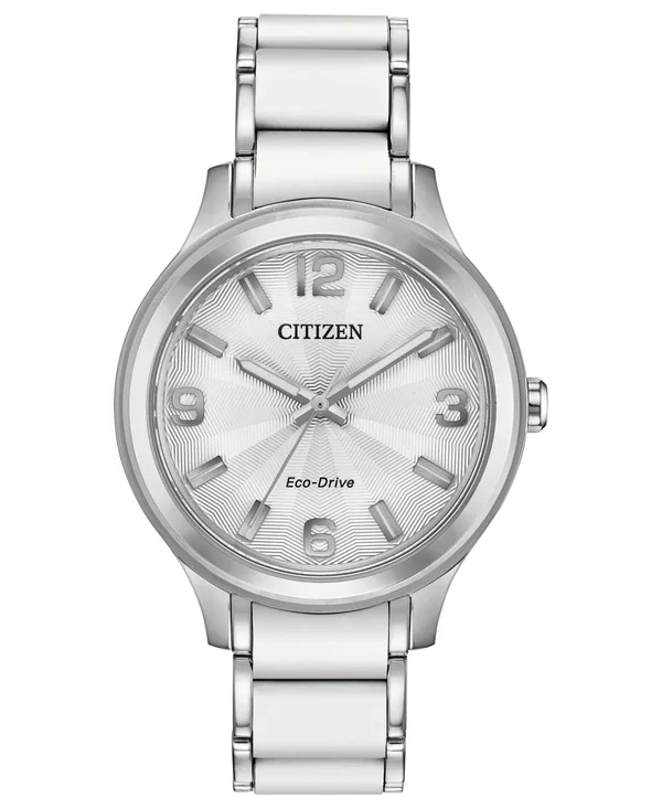 Citizen FE7070-52A Women's Drive Silver Tone Steel Bracelet Watch