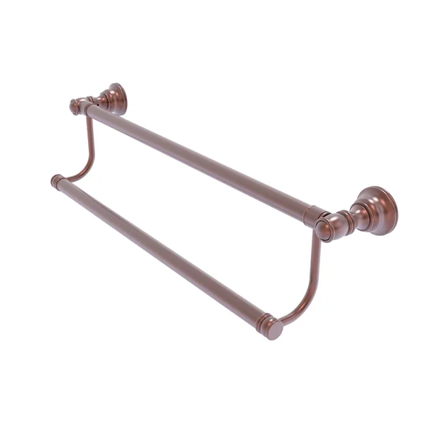 Carolina Collection Double Towel Bar - Antique Copper, 24 inch