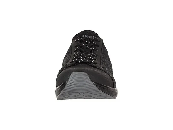 Traq by Alegria Women's Qest Sneaker Black 41