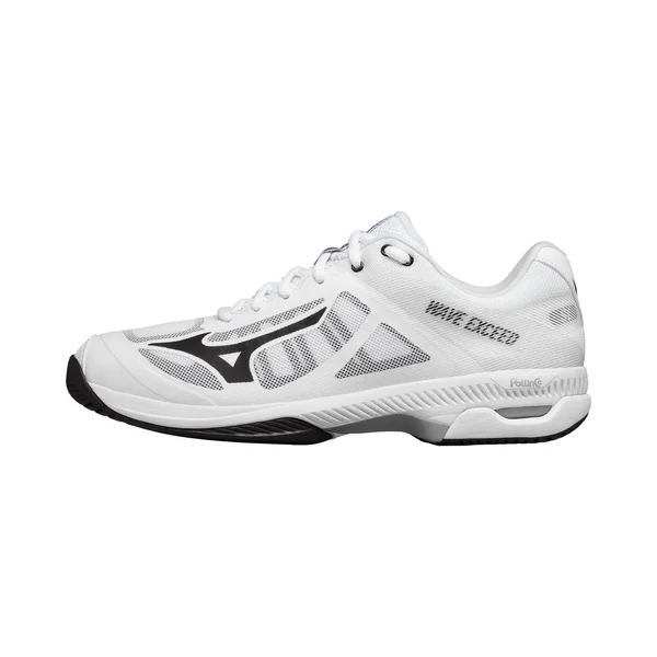 Mizuno - Men's Wave Exceed SL AC Tennis Shoe, White-Black, Size 9