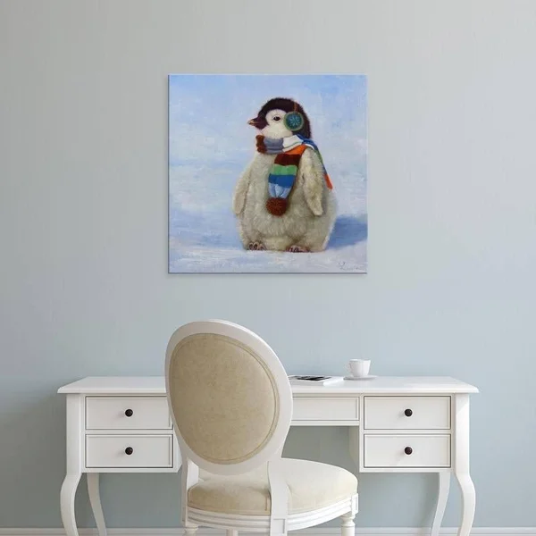 Easy Art Prints Lucia Heffernan's '30 Below' Premium Canvas Art - 30 x 30 - Modern Black Frame