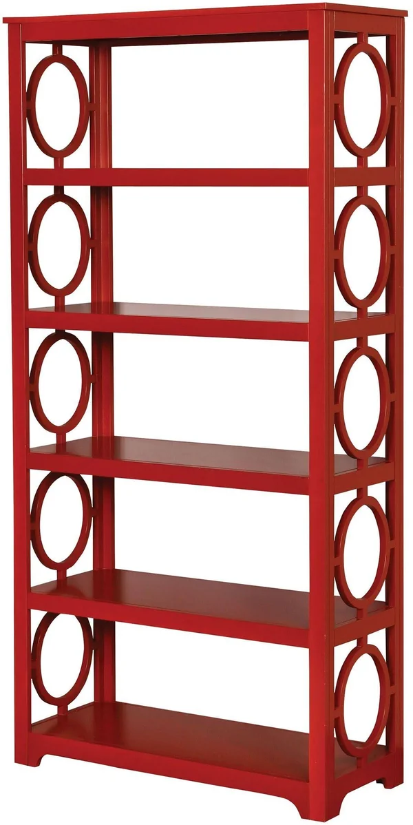 Furniture of America CM-AC6436RD Zoey Red Display Shelf