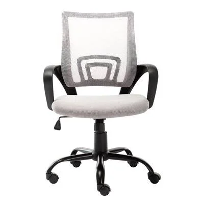Mid Back Mesh Task Chair Inbox Zero Frame Finish: Gray