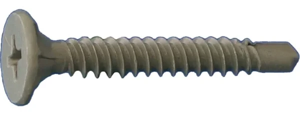 #8 x 2-1/4x22 Daggerz Phillips Wafer Head Cement Board Self Drill
