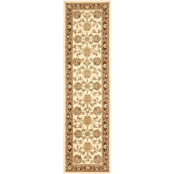 Safavieh 2&-3x22 x 16& Lyndhurst LNH555 Black - Ivory Rug