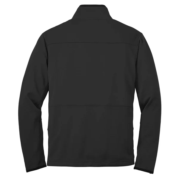 Port Authority F222 Pique Fleece Jacket - Black - 4XL