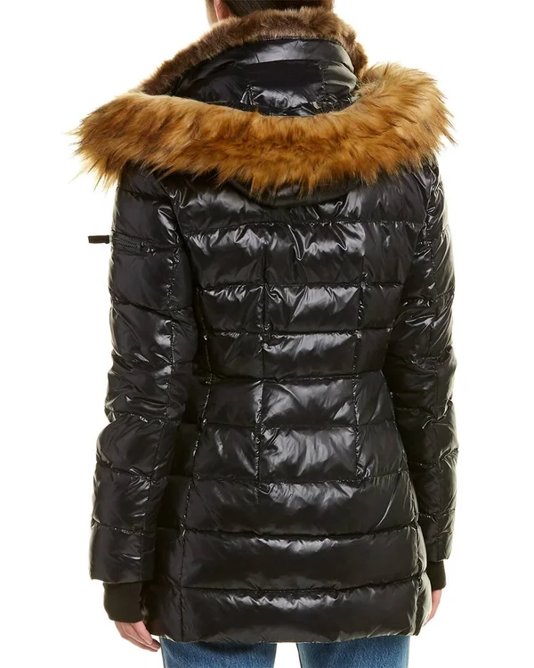 S13 Women's Chelsea Down Jacket - Size: Large, Black