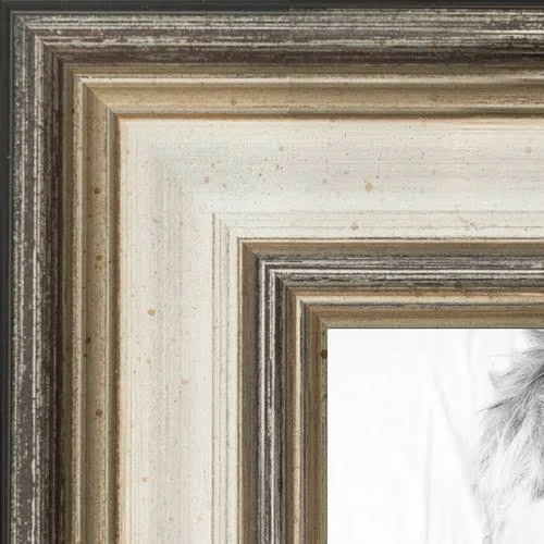 18x24 Antique Silver Panel Wood Picture Poster Frame for 24x18 Photo WOM-D8981-18x24 by ArtToFrames