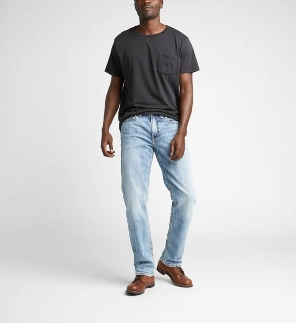 Silver Jeans Co. Men's Grayson Easy Straight Jeans - Indigo