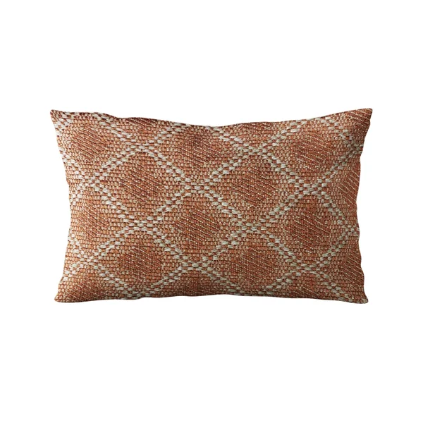 Plutus 20x22 x 36x22 Diamond Luxury Throw Pillow in Brown