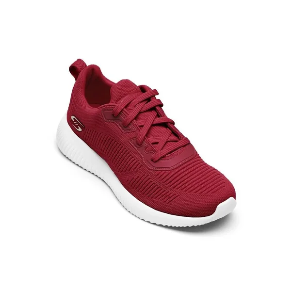 Women's Skechers Bobs Sport Squad Tough Talk Sneaker, Size: 5, Red