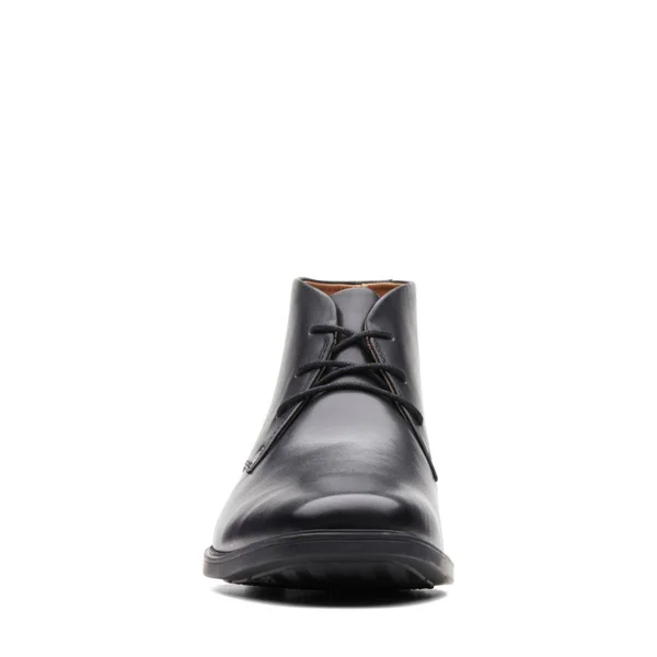 Clarks Men's Tilden Top Chukka Boot - Size: 10 M, Black