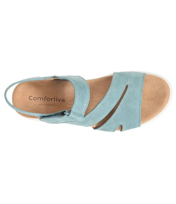 Comfortiva Tippa Womens Sandals CT012907 - Teal, Size 7.5 W