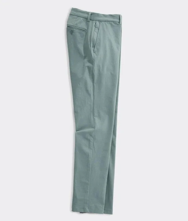 Vineyard Vines On-The-Go Pants (Sage Olive) (Size: 28)