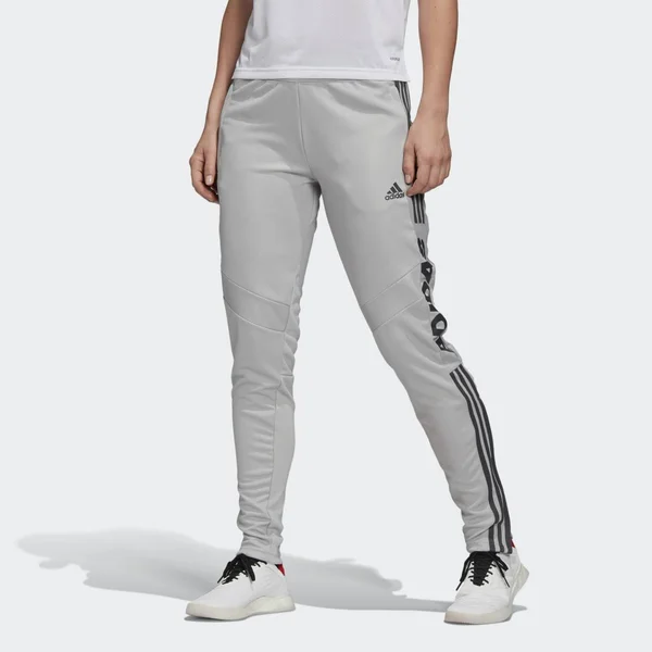 Adidas Women's Tiro Wordmark Training Pants, Medium, Gray