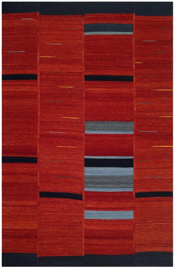 Safavieh Kilim KLM814A Red 8& x 10& Area Rug