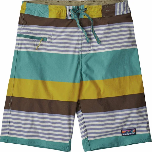 Patagonia Stretch Wavefarer 21in Board Short - Men's Fitz Stripe/Dam Blue, 34