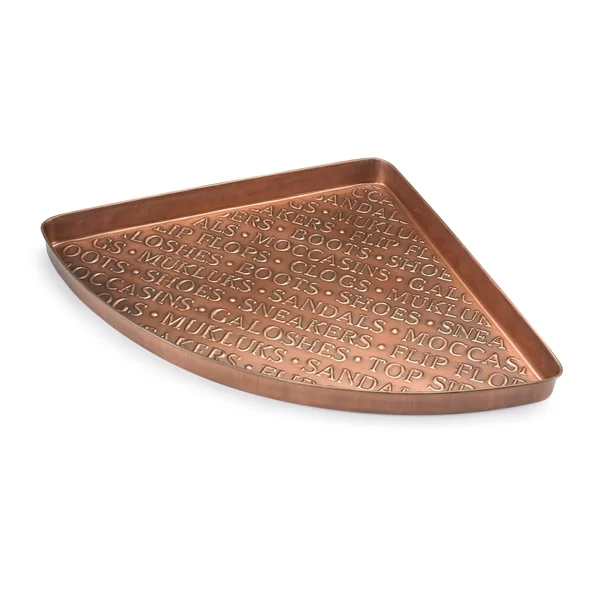 Good Directions International Multi-Purpose Shoe Tray, Copper Finish