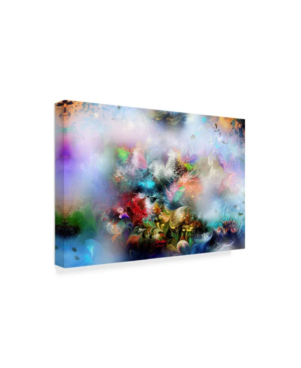 Trademark Fine Art Ali21562-C1219Gg Runa 'Coral Reef 3' Canvas Art, 12X