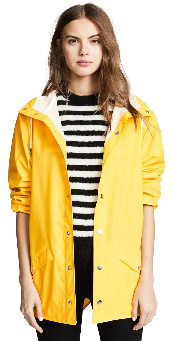 Rains Jacket Yellow