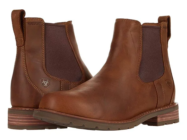 Ariat Wexford H2O Men's Boots Weathered Brown : 7.5 D - Medium