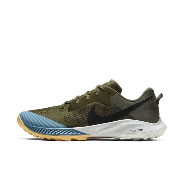Nike Air Zoom Terra Kiger 6 Trail Running Shoe - Men's Medium Olive/Black-Orange Trance, 11.5