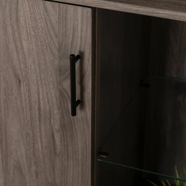 Carson Carrington Esbo 30-Inch Accent Cabinet - Dark Walnut