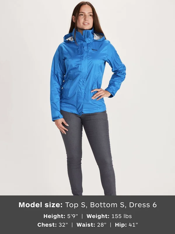 Marmot Women's PreCip Eco Jacket - Xs - Double Mint, Verde