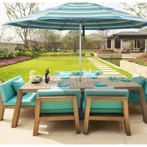 California Umbrella Alto908002-F69 9 ft. Fiberglass Market Umbrella