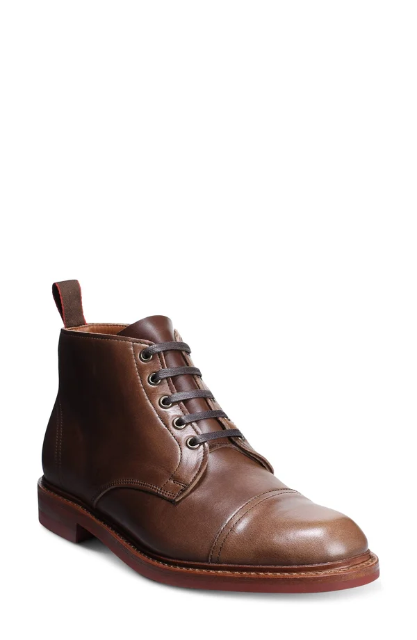 Allen Edmonds Men's Patton WP Oxford Boot - Natural, 10