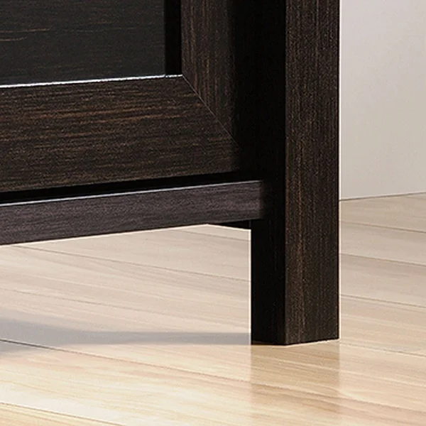Sauder County Line 4 Drawer Dresser - Estate Black