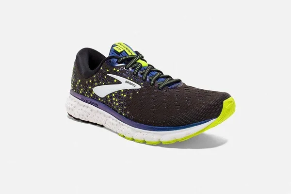 Men's Brooks Glycerin 17 Running Shoe, Size: 10.5, Grey/Navy/White
