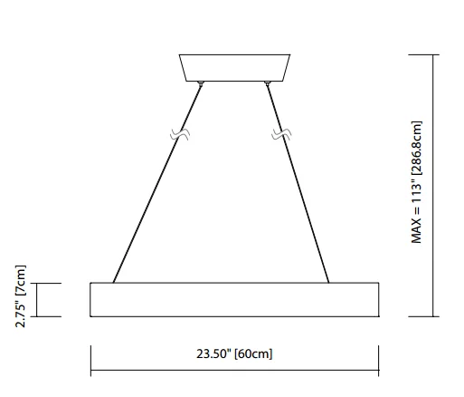 Elan Fornello LED Pendant - Brushed Nickel 83261