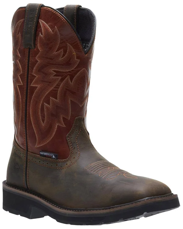 Wolverine Men's Rancher Waterproof Work Boot - Brown