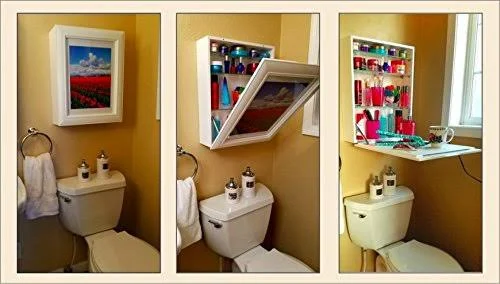 Flip Frame Art to Counter 1 Instant Counter-Top 2 Hidden Storage 3 Easy to Chang