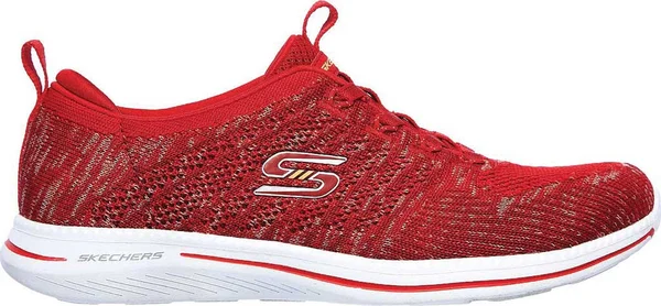 Skechers Women's City Pro - Busy Me Athletic Shoes Red 5.5