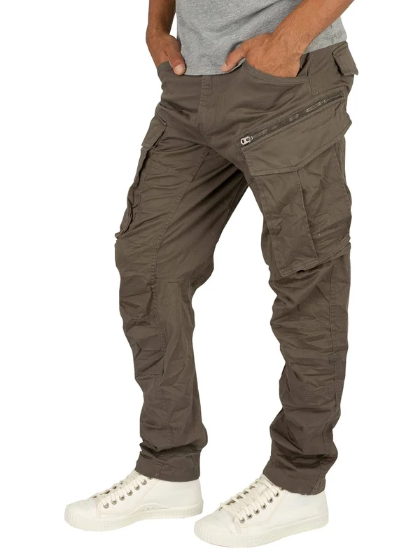 G-Star Raw Mens Rovic Zip 3D Straight Tapered Pants