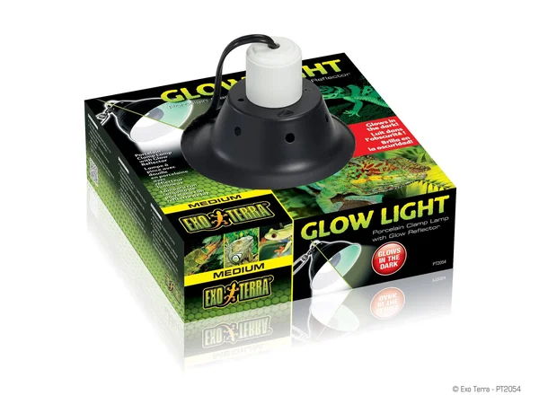 Exo-Terra Glow Light Porcelain Clamp Lamp