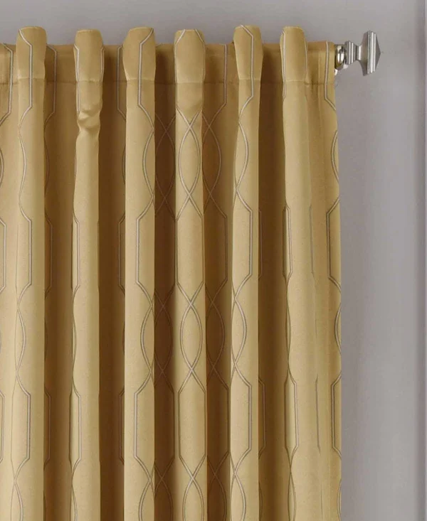 Beautyrest Yvon Blackout Window Curtain Panel Dark Mushroom