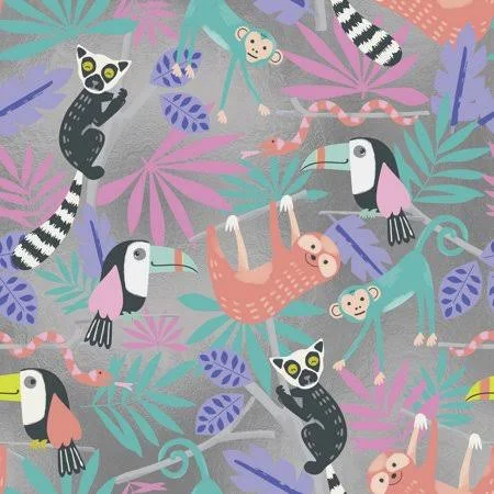 Jam Paper Industrial Size Bulk Wrapping Paper Rolls, Hanging' Out, 1/4 Ream (416 Sq ft), Sold Individually, Size: 2496 x 24