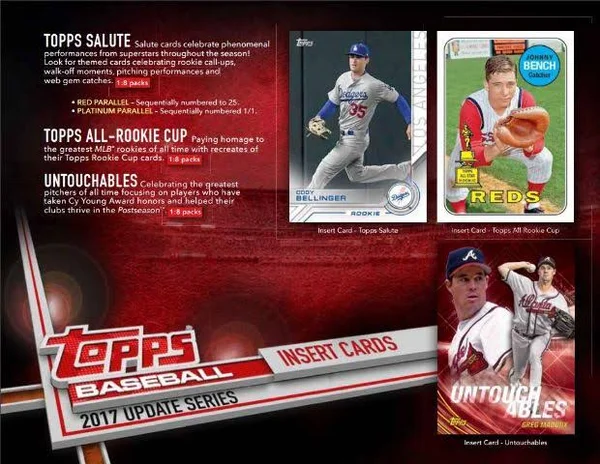 2017 Topps Update Series Baseball Hobby Jumbo Pack