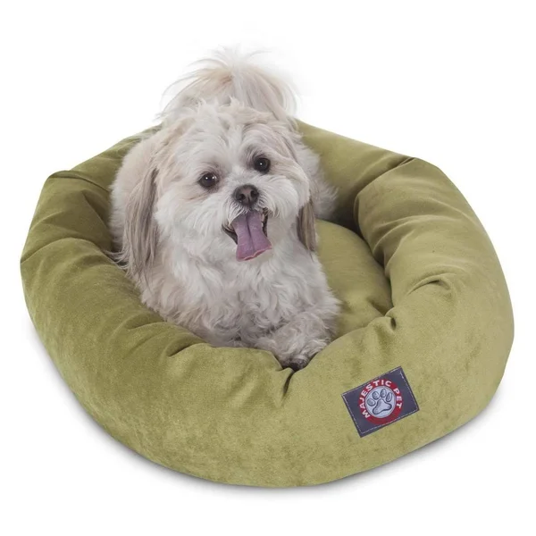 Majestic Pet Apple Villa Bagel Pet Bed 32 inch