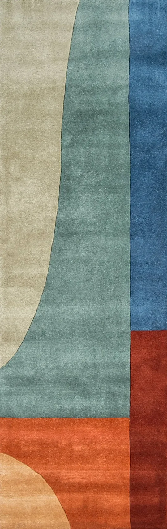 Momeni New Wave Area Rug, Multi, 5&3x22 x 8&