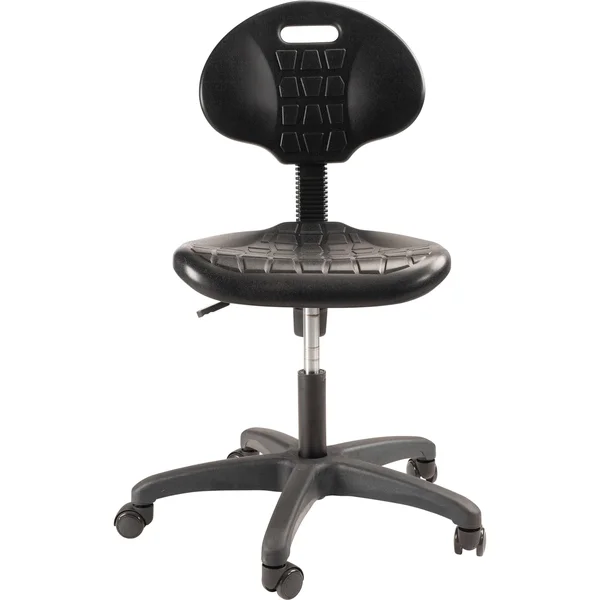 National Public Seating Polyurethane Task Chair - Black
