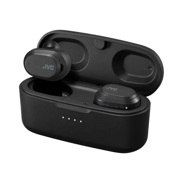 JVC HA-A50T - True wireless earphones with mic - ear-bud - Bluetooth - active noise canceling - noise isolating - black