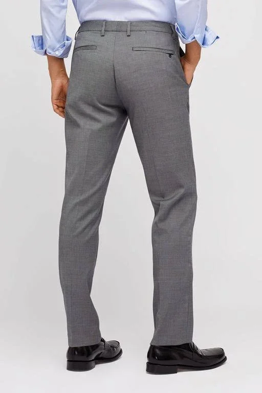 Bonobos Tech Wool Dress Pants - Gray - Formal Pants
