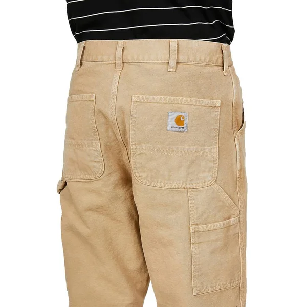 Carhartt WIP Single Knee Pant Dearborn Canvas - 12 oz - Dusty H Brown Worn Canvas - 38/34 - Men
