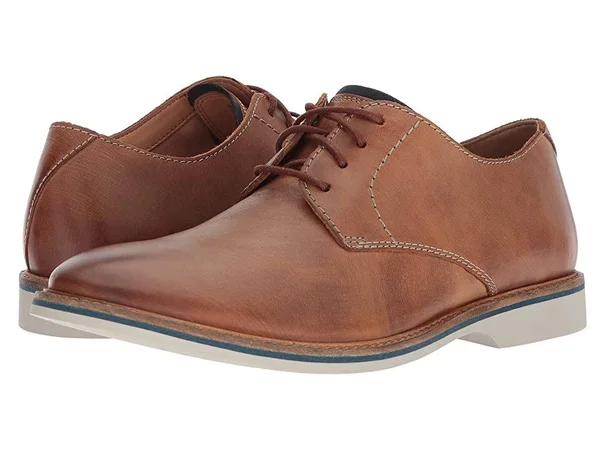 Clarks Men's Atticus Lace Oxford, Size: 11, Tan Leather