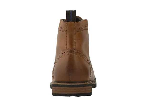 Nunn Bush Men's Odell Medium/Wide Wingtip Boots (Tan Leather) - Size 9.5 M - Style #23657